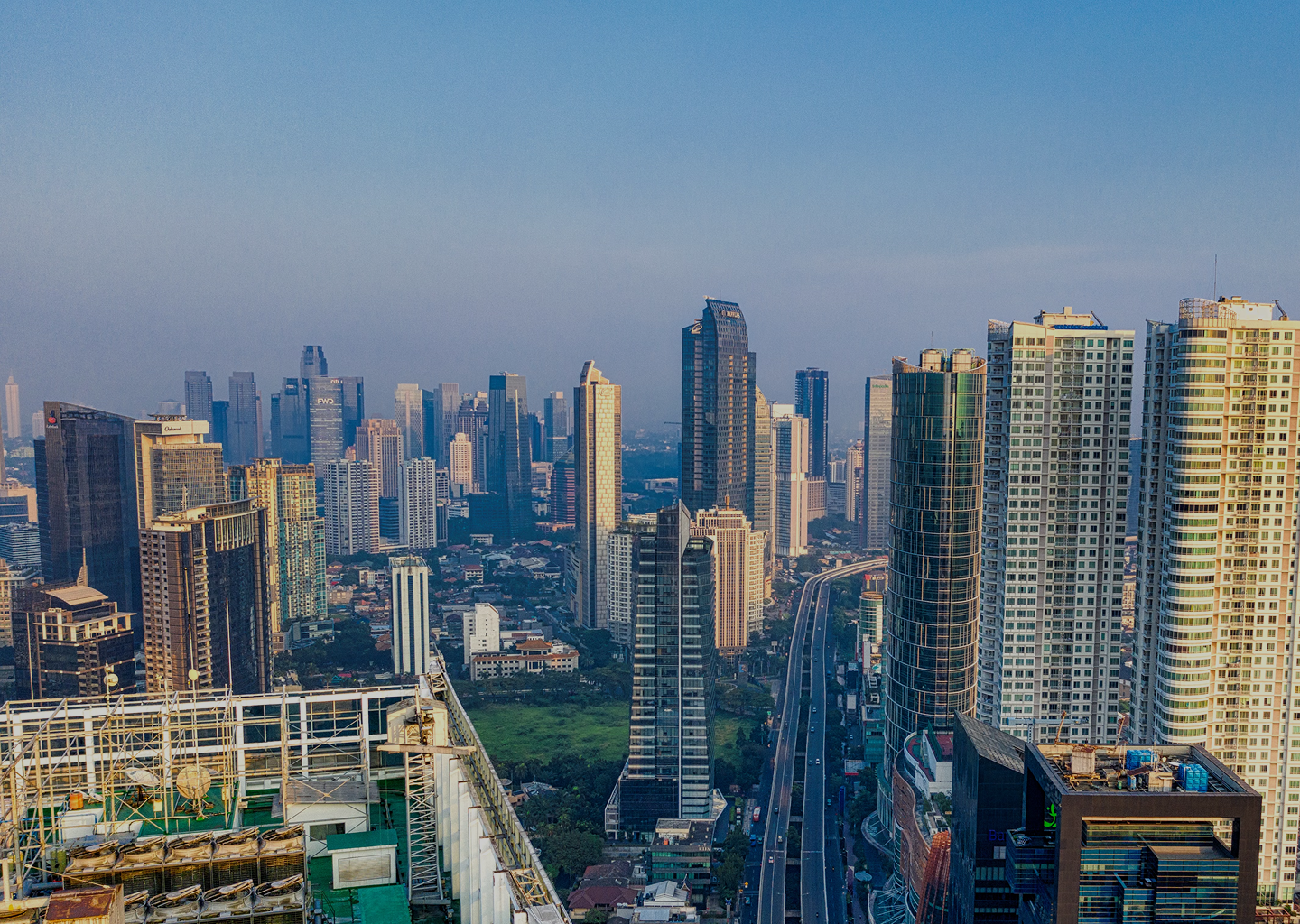 City Skyline Background
