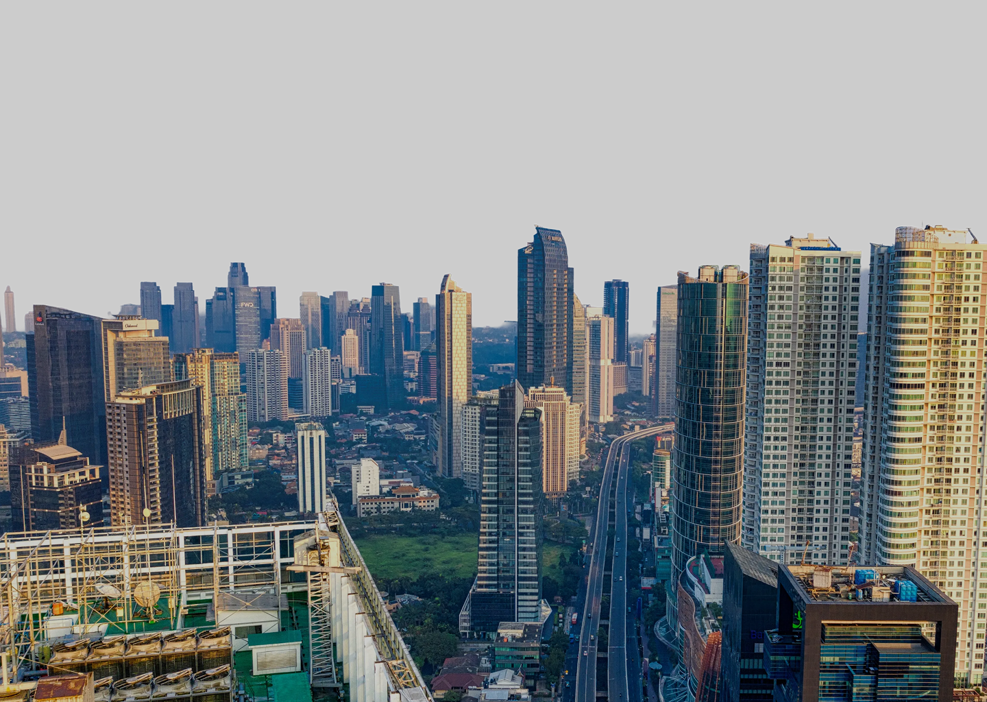 City Skyline Foreground